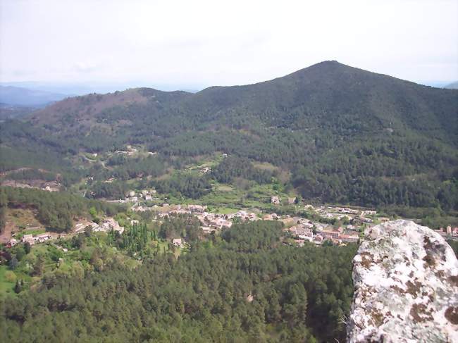 Vue générale de la commune du Martinet - Le Martinet (30960) - Gard