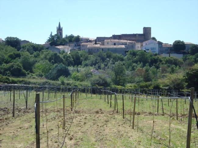 Vue sur Montpezat - Montpezat (30730) - Gard
