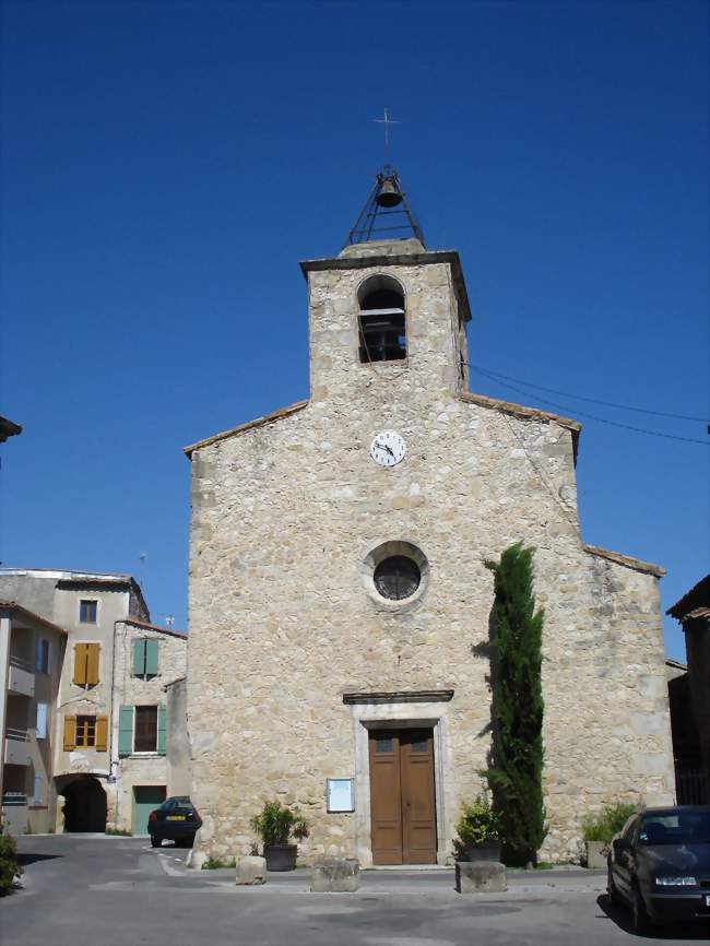 L'église catholique - Saint-Chaptes (30190) - Gard