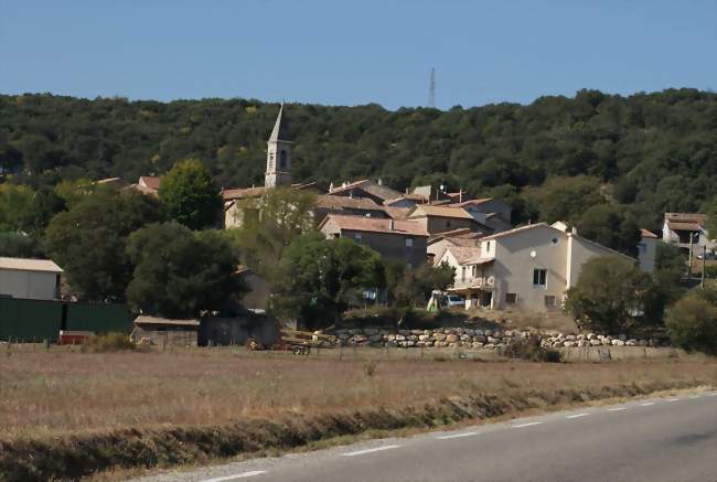Vue du village - Saint-Julien-les-Rosiers (30340) - Gard