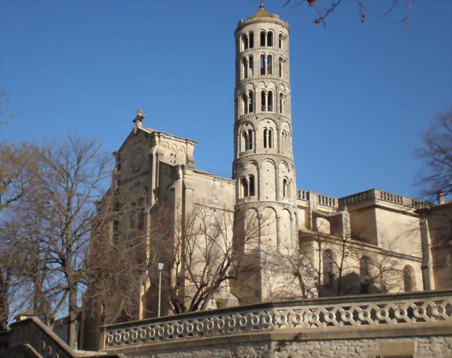 La cathédrale Saint-Théodorit et la tour Fenestrelle - Uzès (30700) - Gard