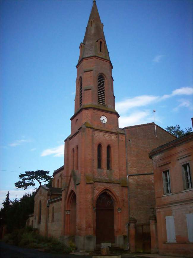 L'église Saint-Jean-Baptiste - Lagrâce-Dieu (31190) - Haute-Garonne