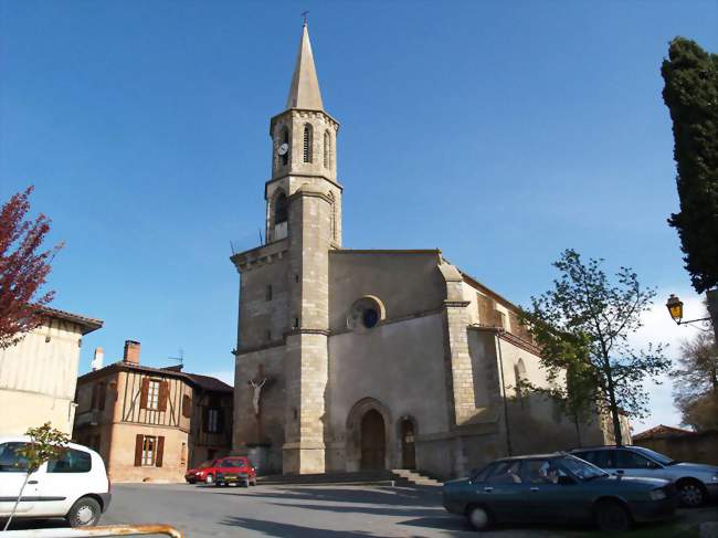 L'église - Loubens-Lauragais (31460) - Haute-Garonne