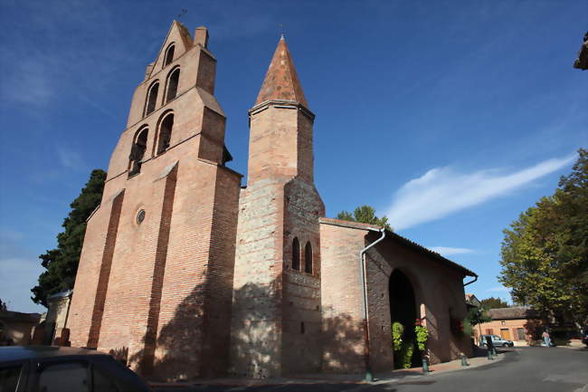 L\'église de Pechbonnieu