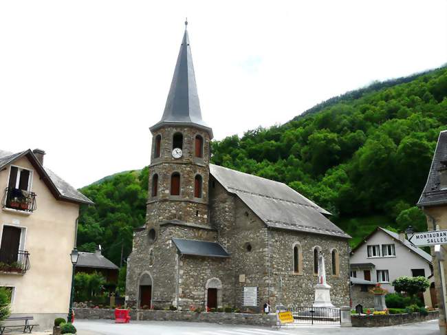 L'église de Saint-Mamet - Saint-Mamet (31110) - Haute-Garonne