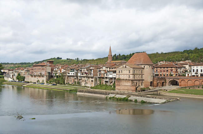 Vue générale de Villemur-sur-Tarn