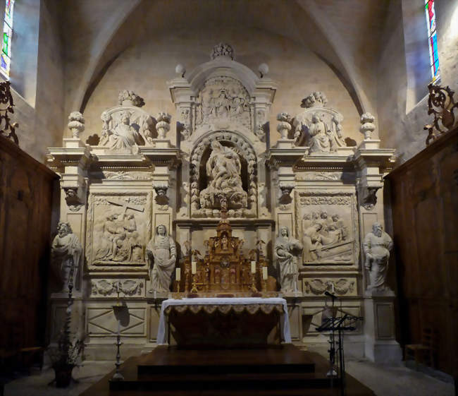 Retable de l'église - Biran (32350) - Gers