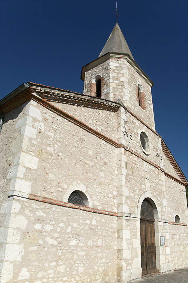 L'église paroissiale Sainte-Quitterie - Escornebuf (32200) - Gers