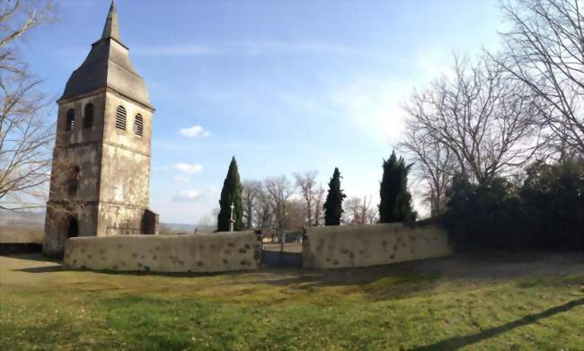 Le clocher de la Madeleine - Ladevèze-Ville (32230) - Gers
