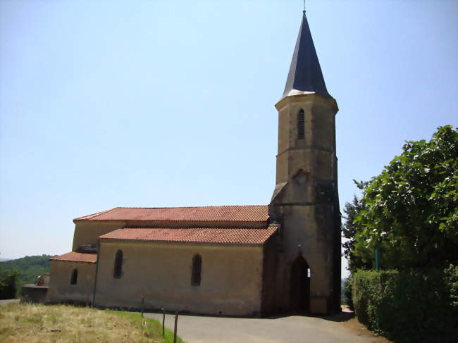 L'église de Laveraët - Laveraët (32230) - Gers