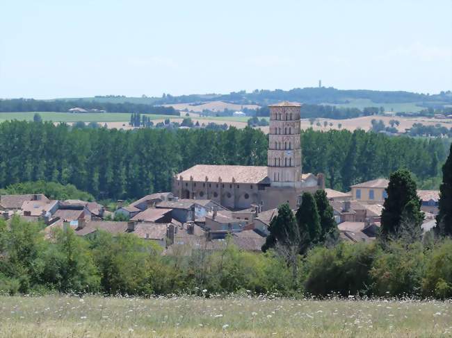 Cathédrale de Lombez, vue de la chapelle St-Majan - Lombez (32220) - Gers