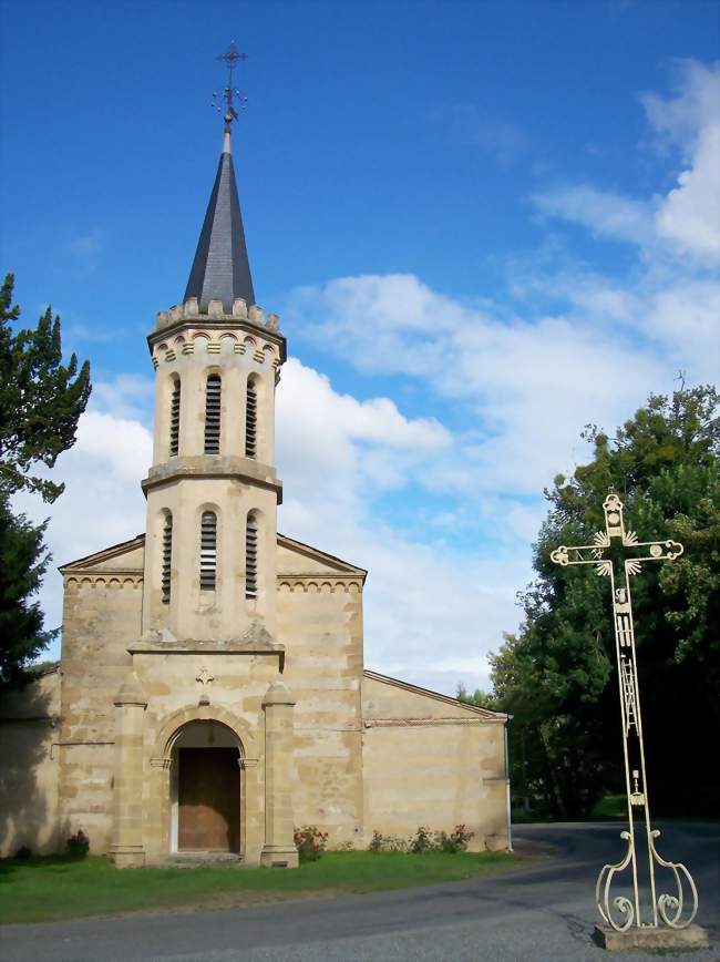 L'église Saint-Martin - Ponsan-Soubiran (32300) - Gers