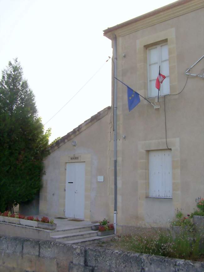La mairie (août 2012) - Baigneaux (33760) - Gironde