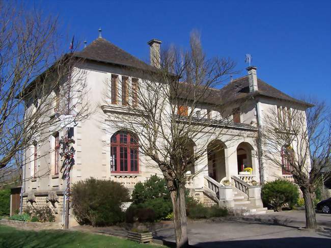 L'hôtel de ville (mars 2009) - Barie (33190) - Gironde