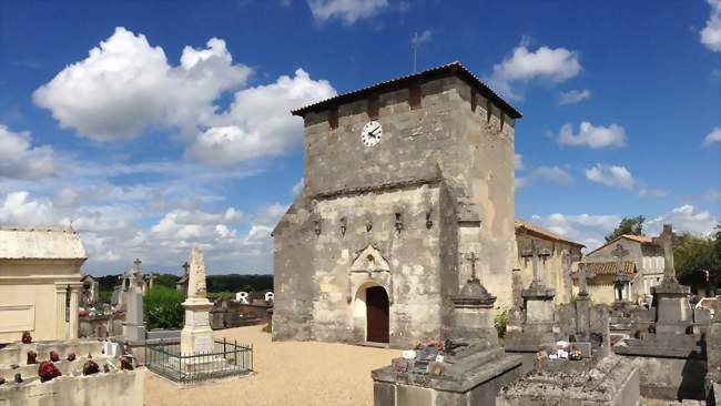 Eglise romane Ste Croix de Bayas - XIIe siècle - Bayas (33230) - Gironde