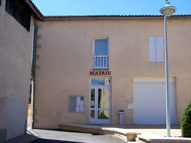 La mairie (août  2010) - Bourdelles (33190) - Gironde