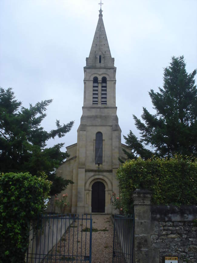 La tour de l'église de Caplong - Caplong (33220) - Gironde