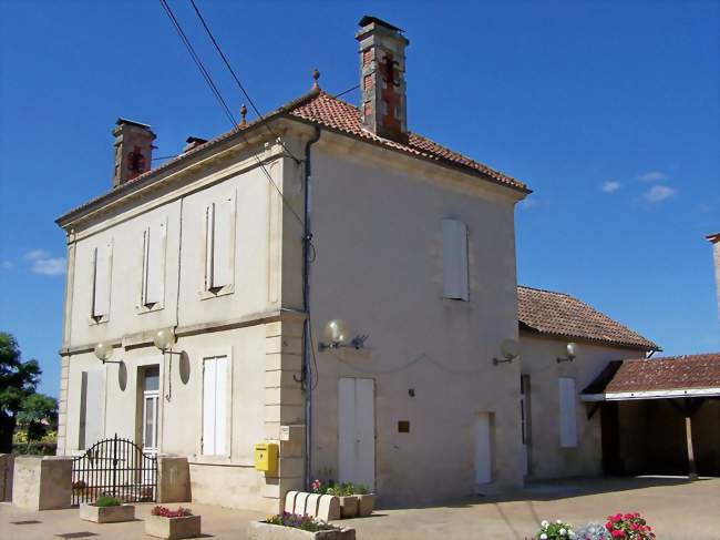 La mairie (mai 2009) - Castillon-de-Castets (33210) - Gironde