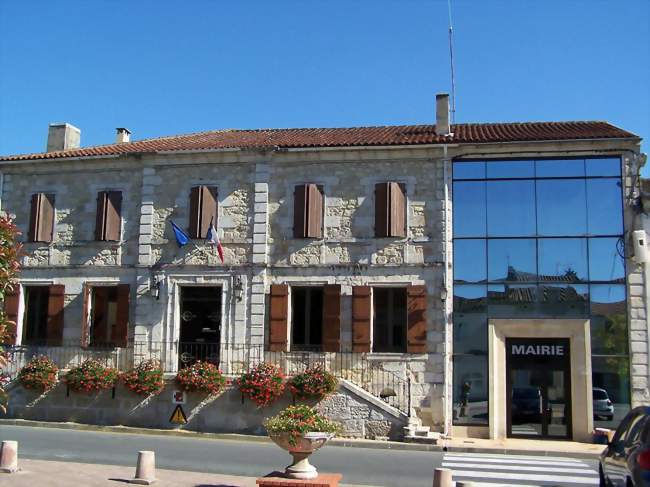 La mairie (sept 2012) - Grignols (33690) - Gironde