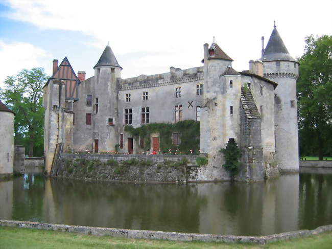 Le château de la Brède (août 2004) - La Brède (33650) - Gironde