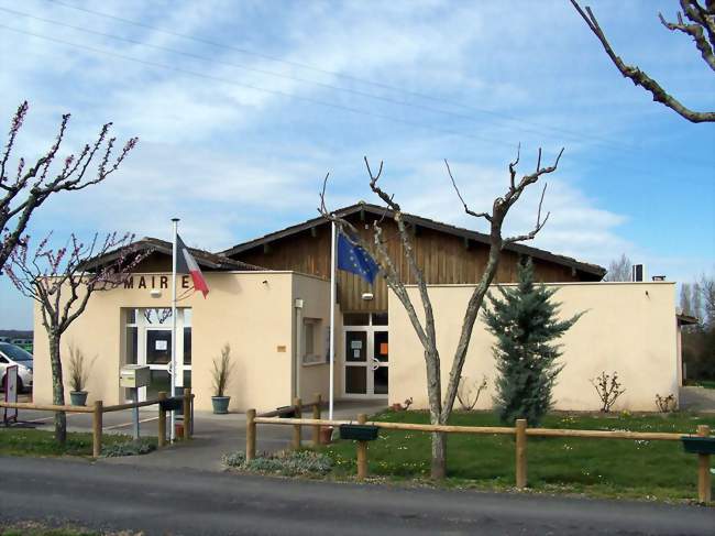 La mairie (mars 2010) - Lados (33124) - Gironde