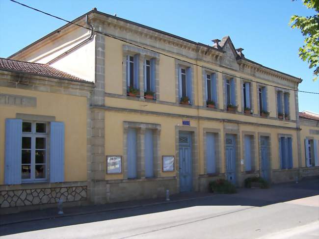 La mairie (sept 2010) - Léogeats (33210) - Gironde