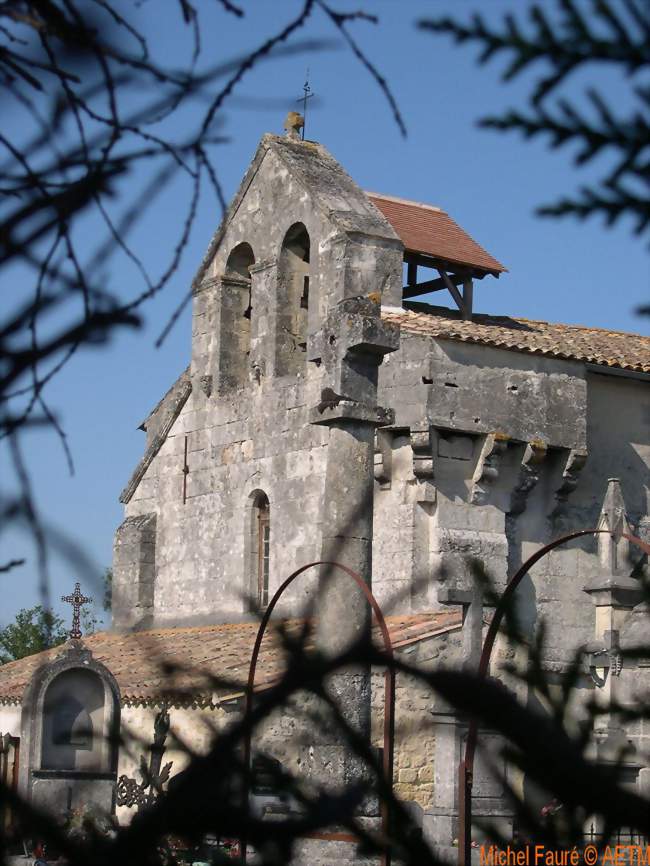 L'église templière de Marcenais - Marcenais (33620) - Gironde