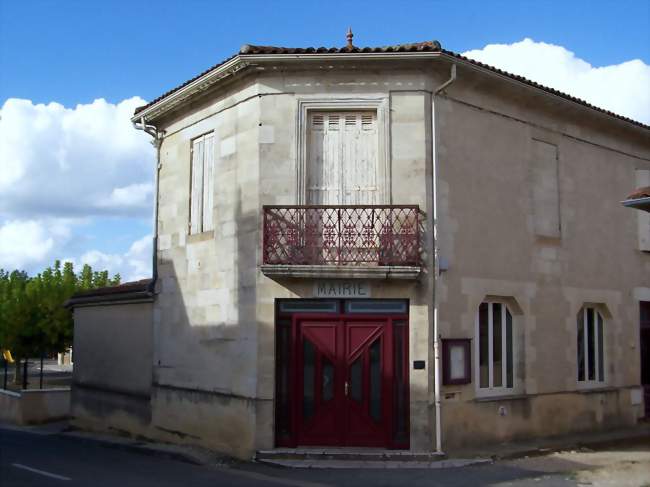 La mairie (sept 2012) - Mourens (33410) - Gironde