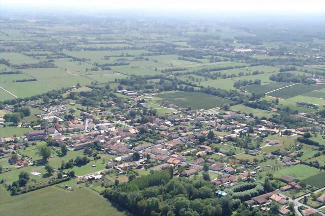 Queyrac vue d'avion - Queyrac (33340) - Gironde