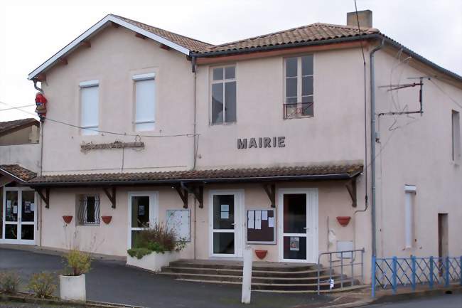 La mairie (déc 2011) - Saint-André-du-Bois (33490) - Gironde