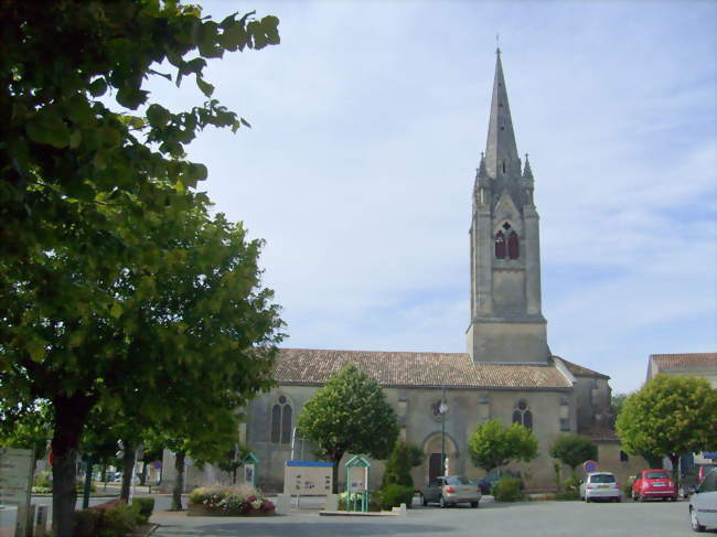 Le centre-ville de Saint-Ciers-sur-Gironde - Saint-Ciers-sur-Gironde (33820) - Gironde