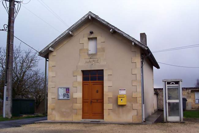 La mairie (janv 2012) - Saint-Hilaire-du-Bois (33540) - Gironde