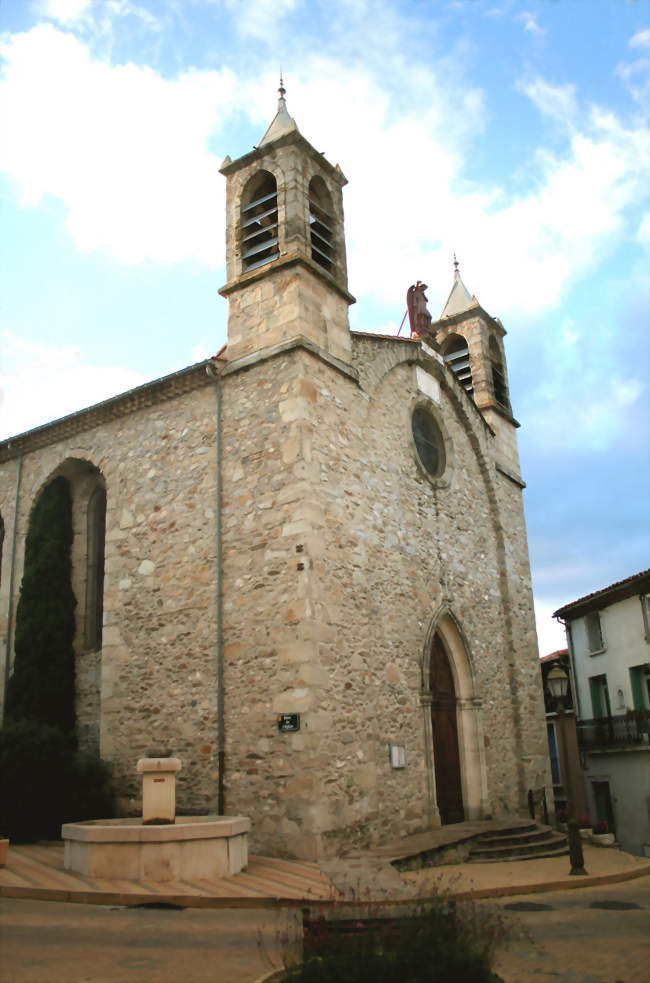 L'église - Les Aires (34600) - Hérault