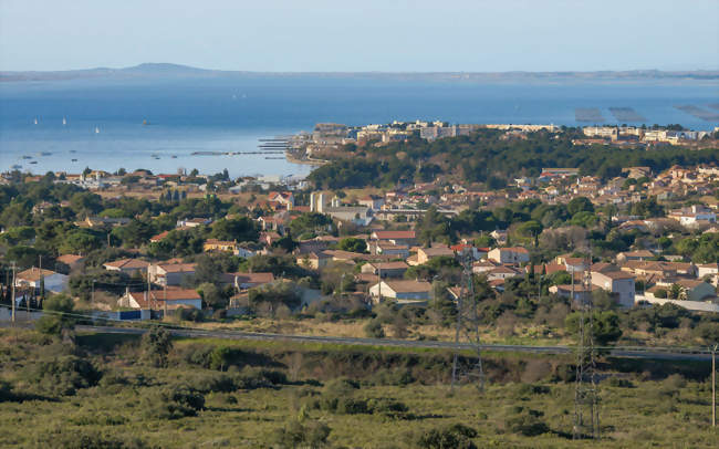 Vue depuis la Montagne de la Gardiole - Balaruc-les-Bains (34540) - Hérault