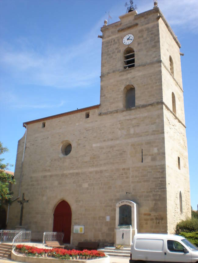 L'église Saint-Étienne - Boujan-sur-Libron (34760) - Hérault