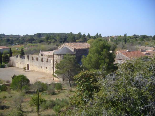 L'abbaye de Fontcaude sur la commune de Cazedarnes - Cazedarnes (34460) - Hérault