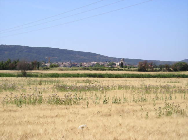 Fabrègues et le massif de la Gardiole - Fabrègues (34690) - Hérault