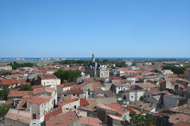 Vue depuis le clocher - Frontignan (34110) - Hérault