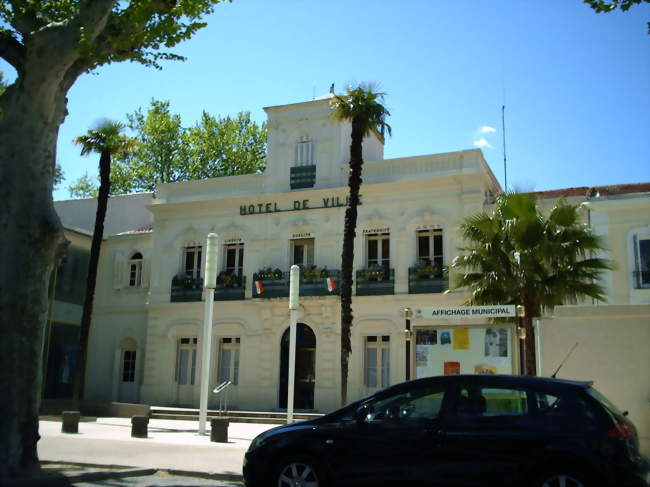 L'hotel de ville de Lunel - Lunel (34400) - Hérault