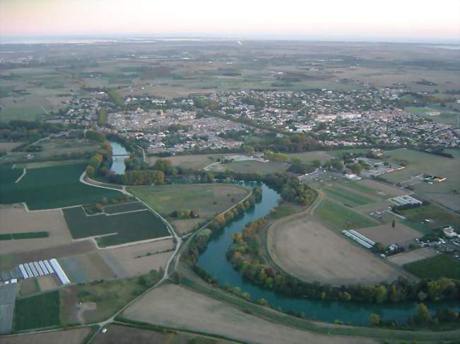 Vue aérienne - Marsillargues (34590) - Hérault