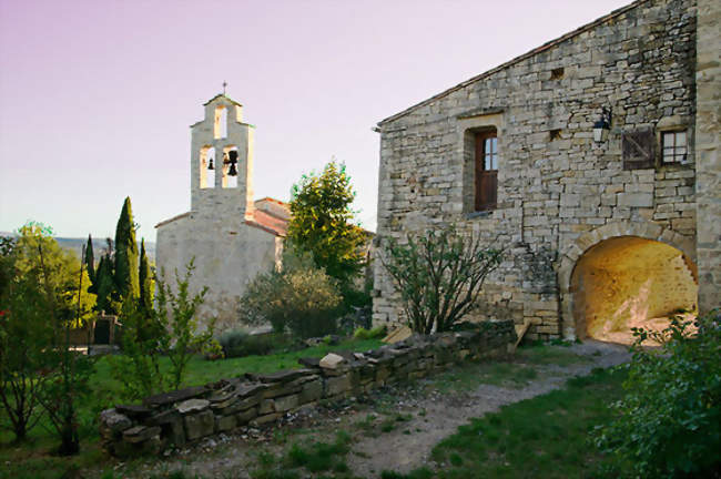 Église Saint-Gérard (à gauche) - Mas-de-Londres (34380) - Hérault