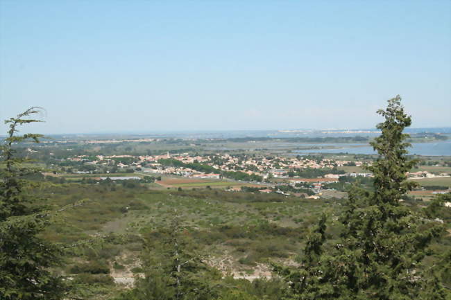 Vue depuis la Gardiole - Mireval (34110) - Hérault