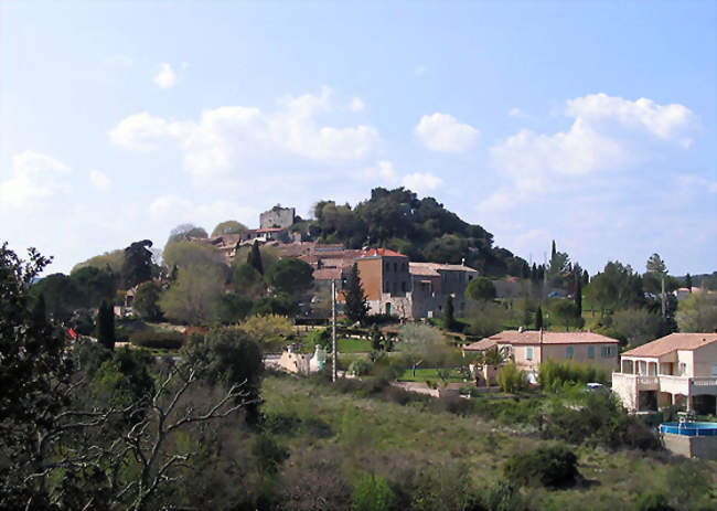 Vue du village de Murles - Murles (34980) - Hérault