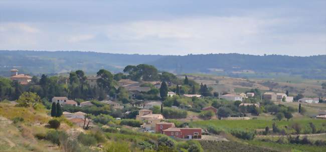 Vue du village - Puilacher (34230) - Hérault