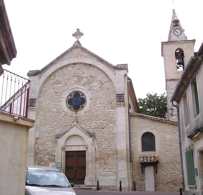L'église de Saint-Aunès - Saint-Aunès (34130) - Hérault