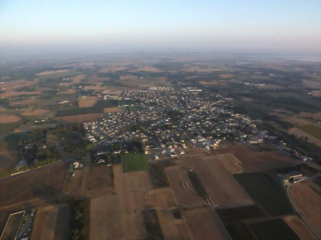 Vue aérienne - Saint-Just (34400) - Hérault