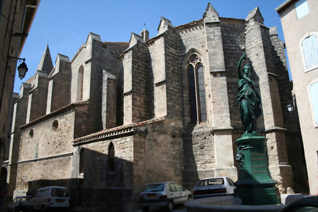 Chevet de l'église - Saint-Pargoire (34230) - Hérault