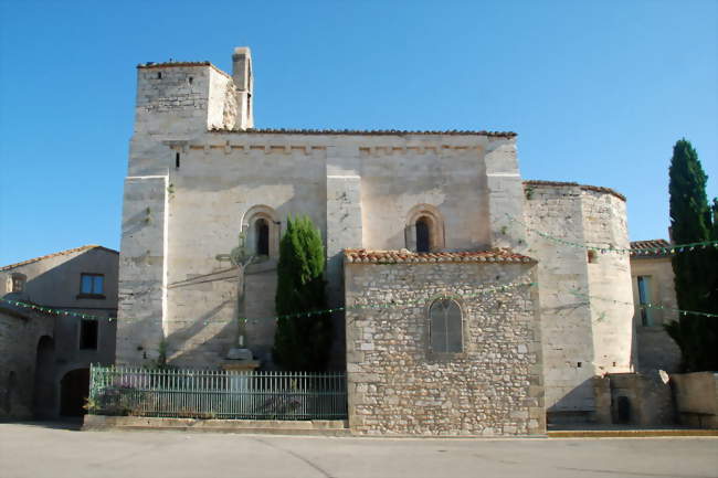 Église Saint-Étienne - Saussines (34160) - Hérault
