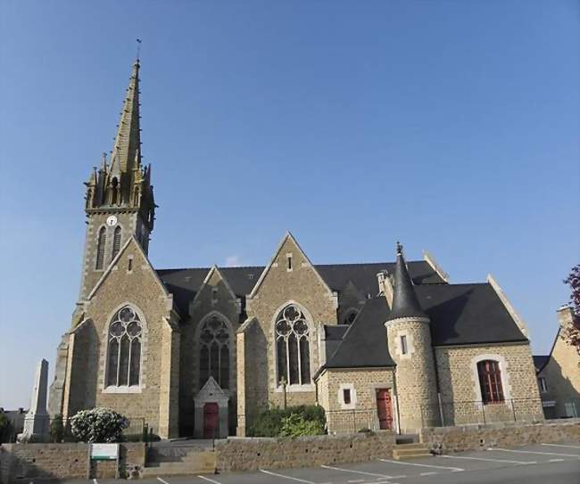 L'église de Saint-Martin - La Bazouge-du-Désert (35420) - Ille-et-Vilaine