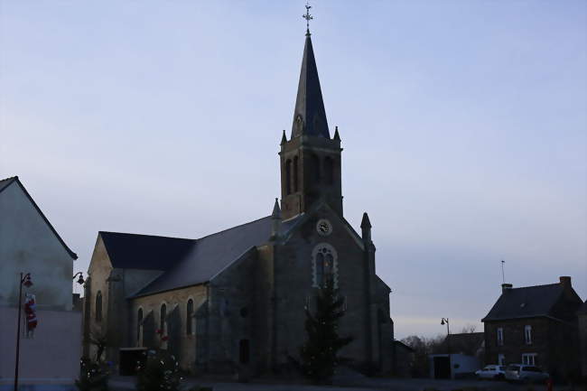 L'église Saint-Jean-Baptiste - Ercé-en-Lamée (35620) - Ille-et-Vilaine